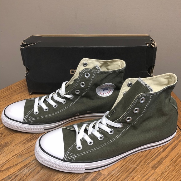 Converse Shoes | Chuck Taylor All Star Seasonal Hi Herbal | Poshmark